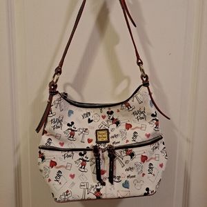 Dooney & Bourke Disney Shoulder Bag Mickey and Minnie Mouse